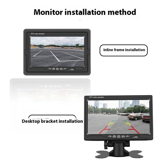 7 Inch Car Reversing Monitor Desktop Display for Parking global swanky 3