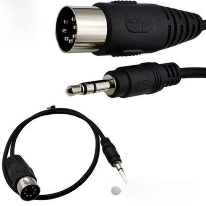 7-Pin DIN to 3.5mm Stereo Audio Video Cable