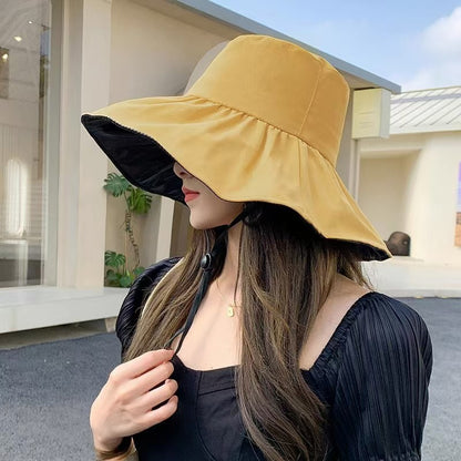Fashionable UV-Protective Sun Hat for Women  Stylish and Safe