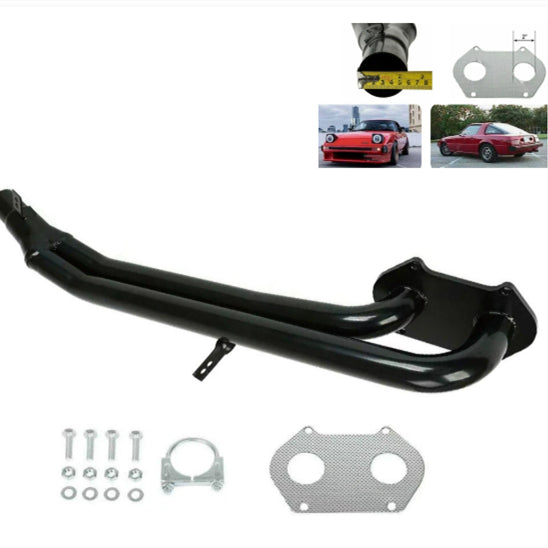 Exhaust Manifold Head Section Black for Engine Performance