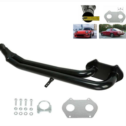 Exhaust Manifold Head Section Black for Engine Performance
