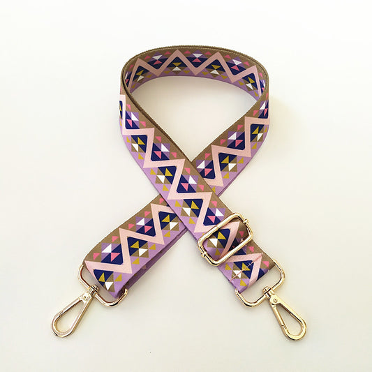 Colorful Wide Shoulder Straps Accessories for Stylish Purses