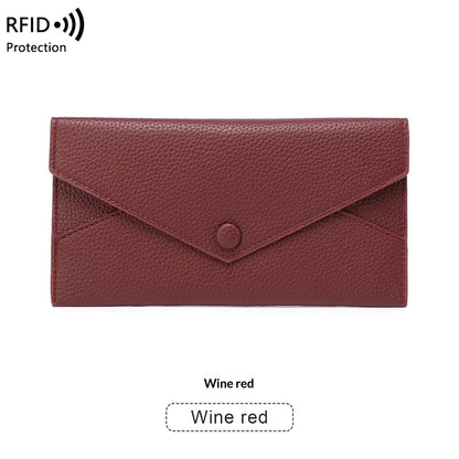 RFID Anti-Theft Women’s Wallet New Stylish Security Wallet