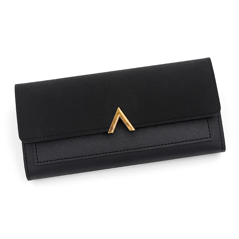 Fashionable Simple Long Wallet – Women’s Slim Stylish Wallet