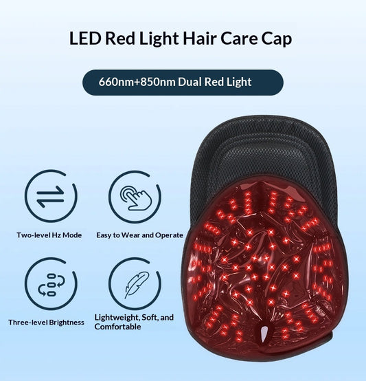 Buy Red Light Hair Therapy Cap – Infrared Salon Care Helmet