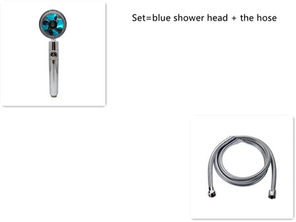 Buy Shower Head Water Saving – 360° Rotating ABS Rain Nozzle