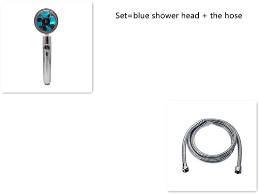 Buy Shower Head Water Saving – 360° Rotating ABS Rain Nozzle