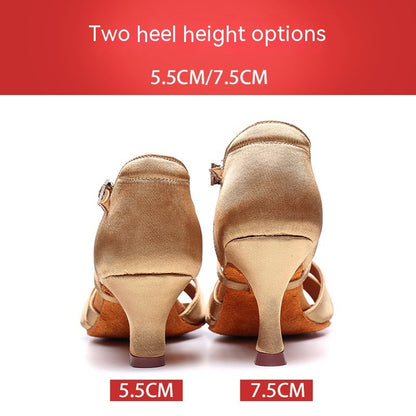 Buy Latin Dance High Heel Shoes | Soft Bottom Ballroom Footwear