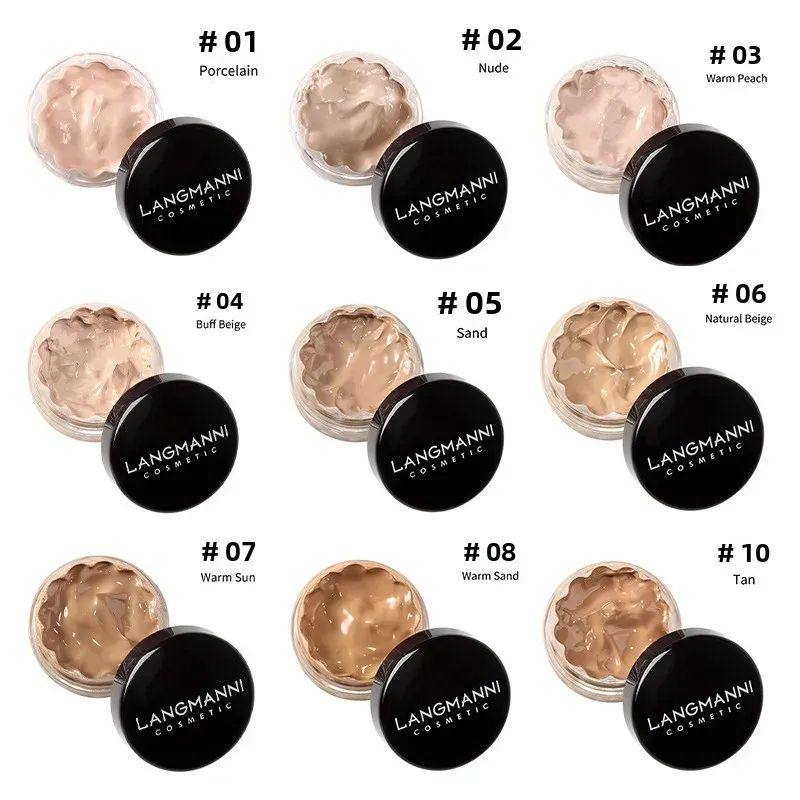 Liquid Waterproof Foundation Full Coverage Makeup Base Use