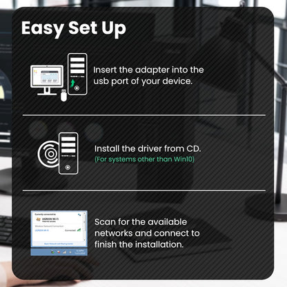 Buy USB Wireless Network Card – Fast & Reliable Wi-Fi Receiver