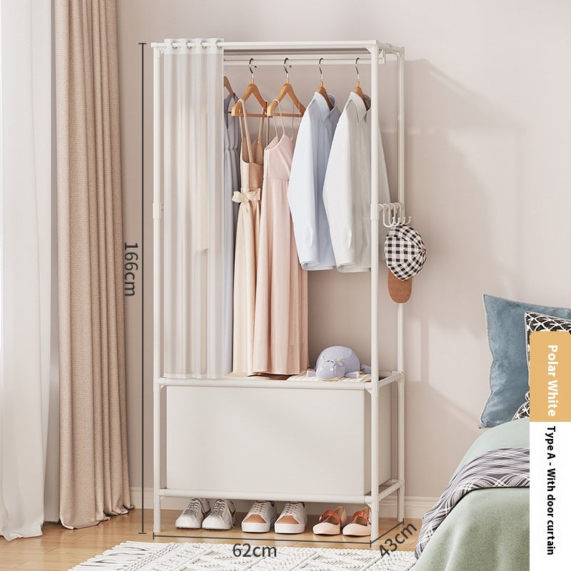 Simple Wardrobe for Bedroom – Quick Assembly & Home Storage