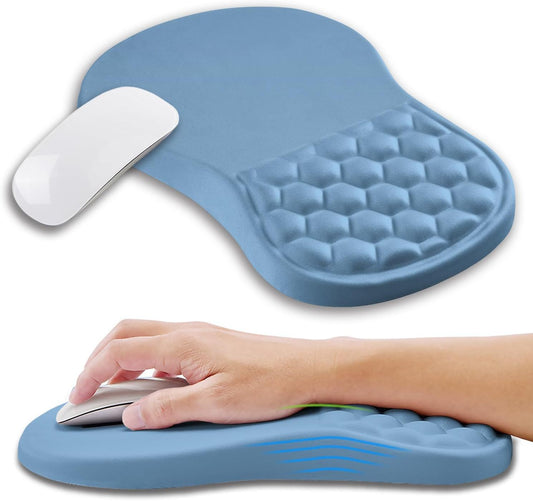Ergonomic Mouse Pad for Wrist Support & Desk Comfort