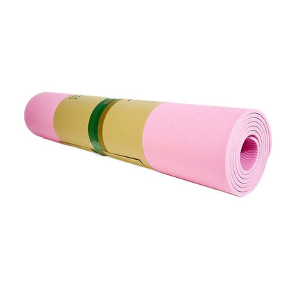 Yoga Mat for Non-Slip Home Workout and Fitness Training Use
