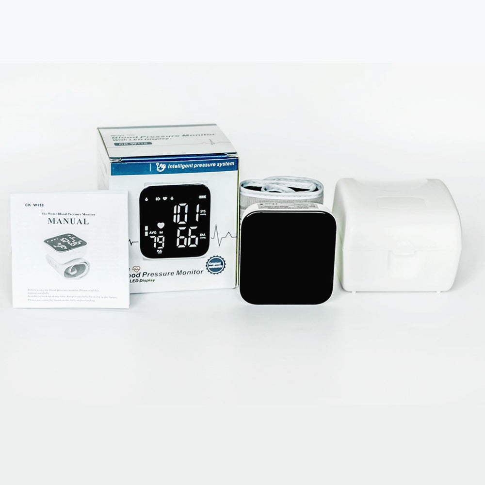 Wrist Electronic Sphygmomanometer Blood Pressure Monitor