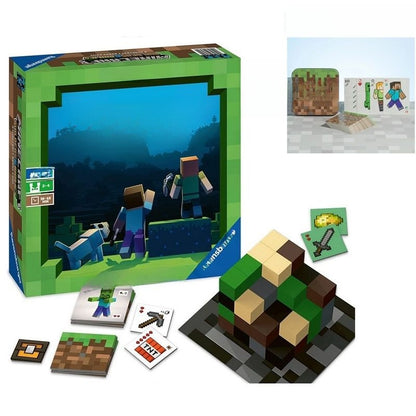 Minecraft IP Board Game Monopoly for Family Fun and Strategy