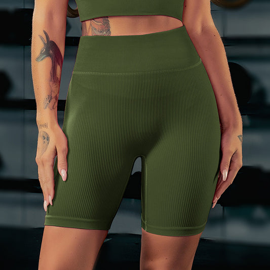 Hip Lift Yoga Gym Training Suit Shorts for Running & Cycling