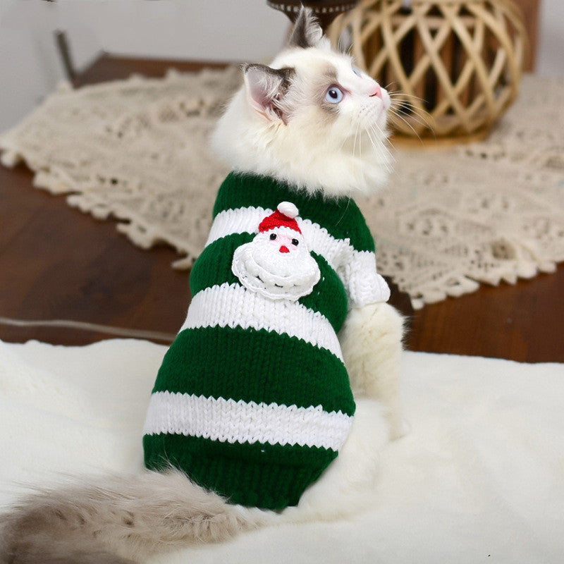 Hairless Cat Warm Sweater – Cozy Pet Cat Clothes Cold Weather