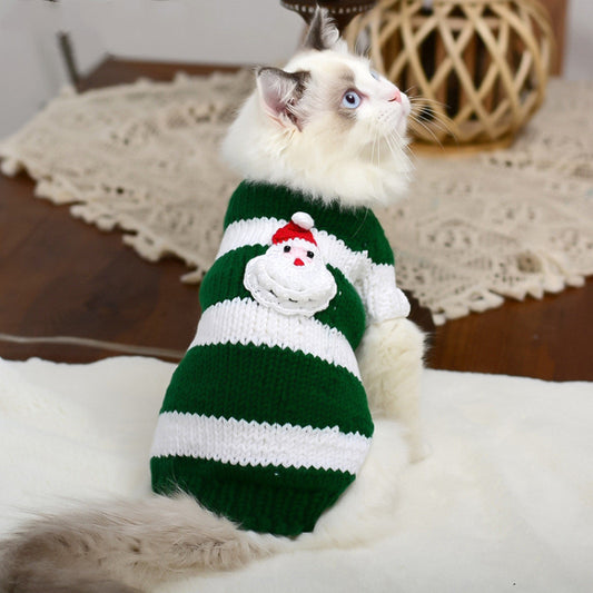 Hairless Cat Warm Sweater – Cozy Pet Cat Clothes Cold Weather