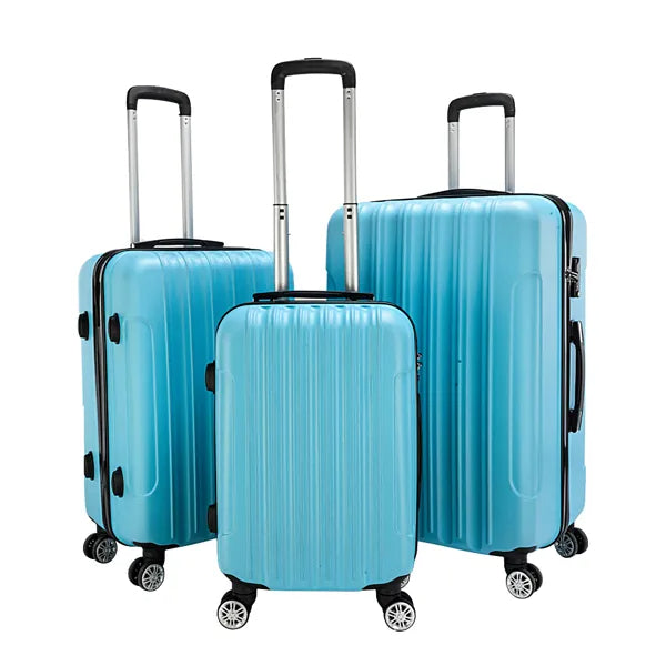 Blue 3-in-1 Multifunctional Traveling Storage Suitcase