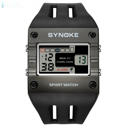 Men’s Alloy Sports Smartwatch Large Display & Water-Resistant