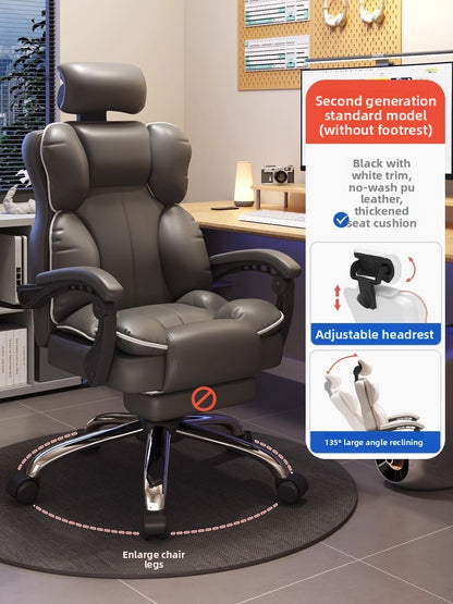 Adjustable Lumbar Support Ergonomic Office Chair for Comfort