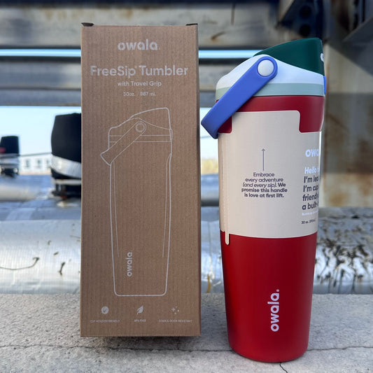 Stainless Steel Insulated Cup With Straw Handle for Travel