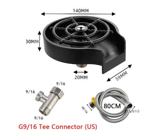 Bar Counter Cup Washer Coffee Pitcher & Kitchen Cup Cleaning