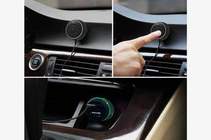 Car Hands Free Phone Music Player with Bluetooth Audio