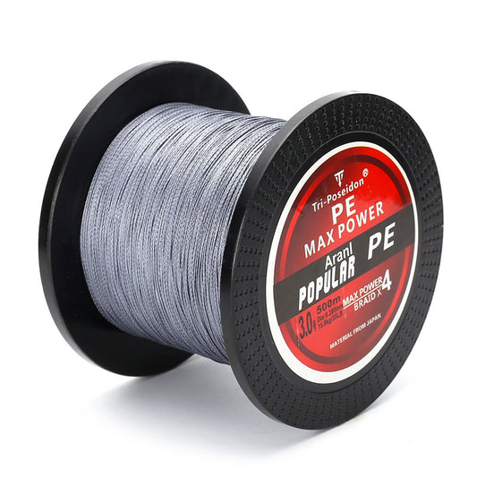 4-Strand Braided PE Fishing Line 300M – High Strength, Strong Pull & Ultra Durable Main Line
