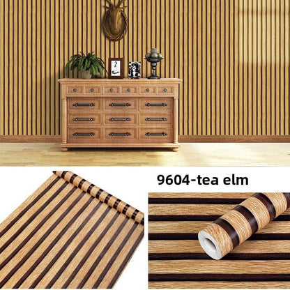 Imitation Grille Background Wall Wallpaper for Home Decor