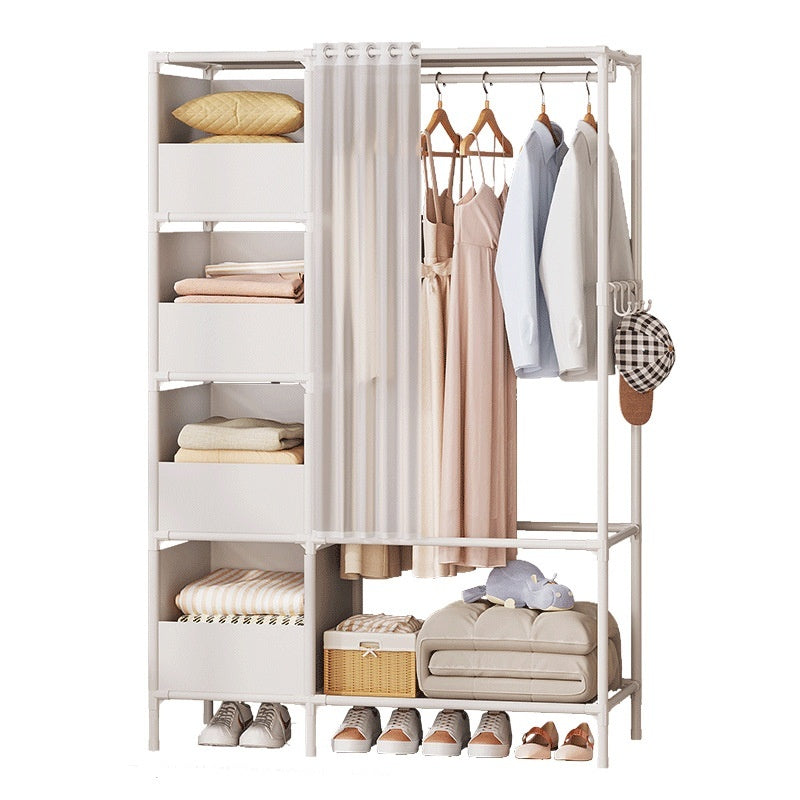 Simple Wardrobe for Bedroom – Quick Assembly & Home Storage