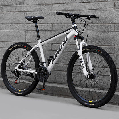 Buy Mountain Bike Bicycle 24 26 Inch Disc Brake Shock Absorption