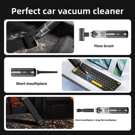Handheld Cordless Vacuum Cleaner with Digital Display