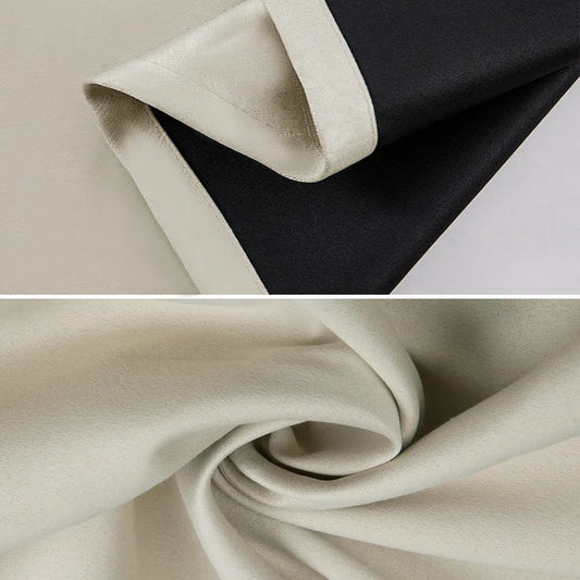 Polyester Grommet Thermal Blackout Curtains 52×63 In Set of 2