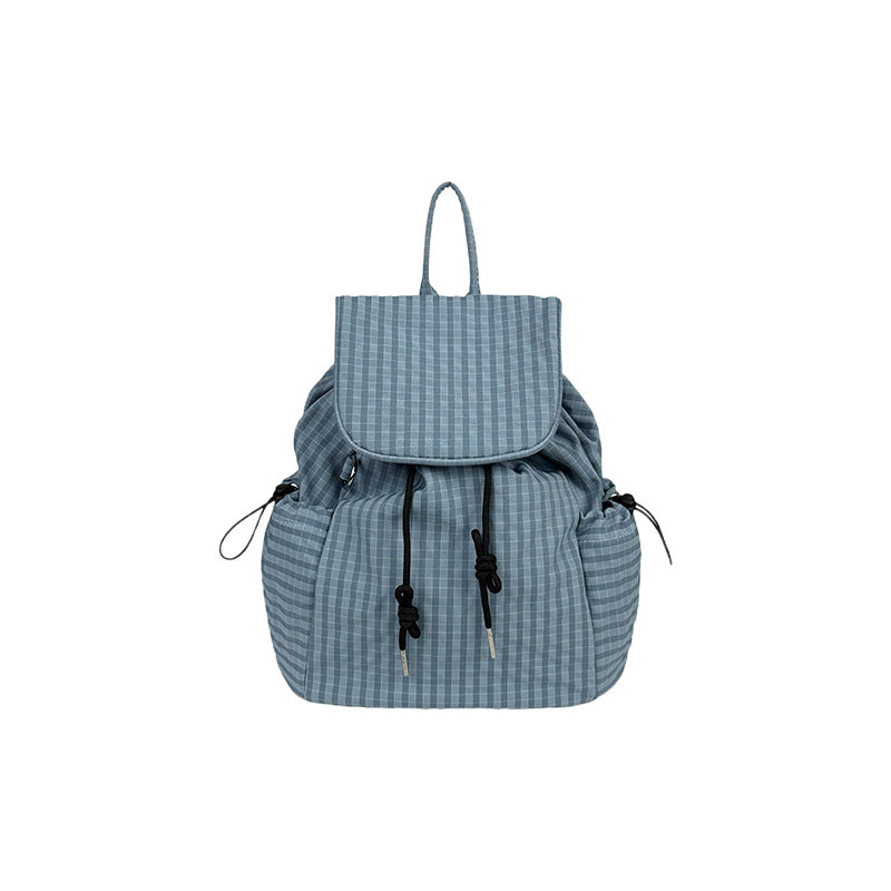 Korean Streetwear Nylon Backpack Lightweight Travel Bag