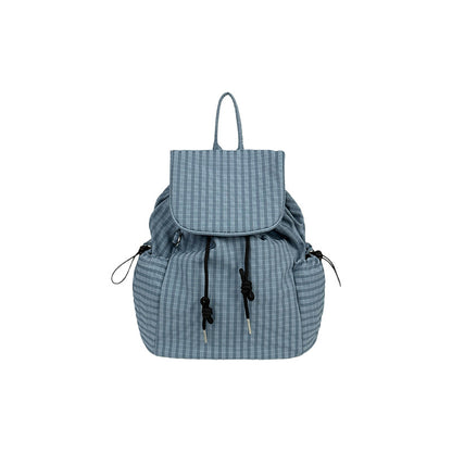 Korean Streetwear Nylon Backpack Lightweight Travel Bag