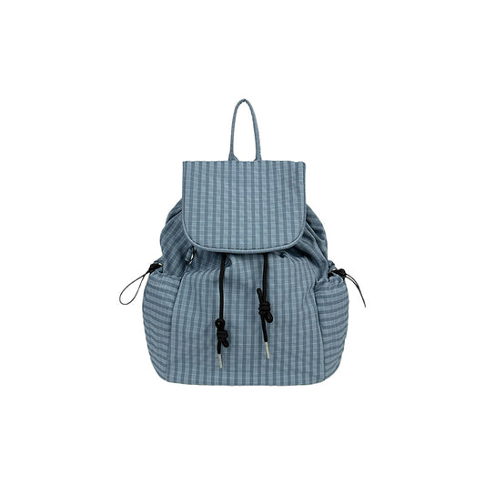 Korean Streetwear Nylon Backpack Lightweight Travel Bag