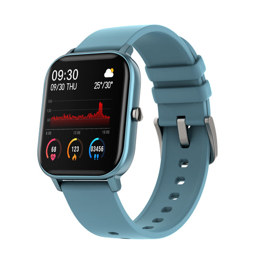 Touch Smartwatch Bracelet With Heart Rate And Blood Pressure Monitoring