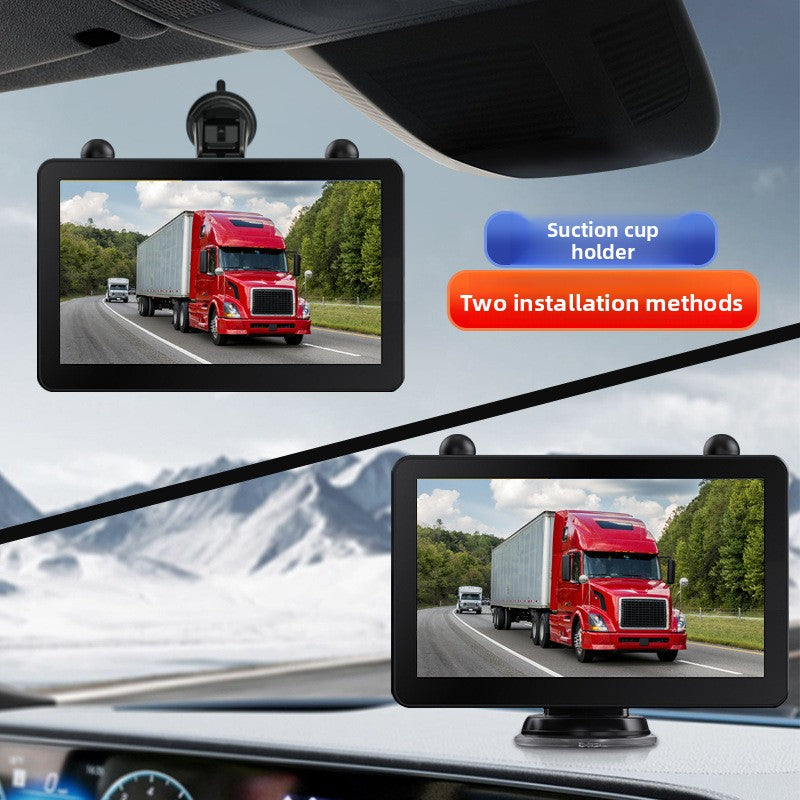 7inch Solar Wireless Car Monitor with Night Vision