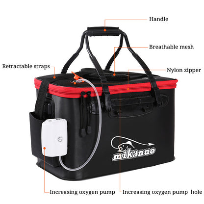 Buy EVA Portable Fishing Bag Live Fish Tank Bucket Tackle Storage