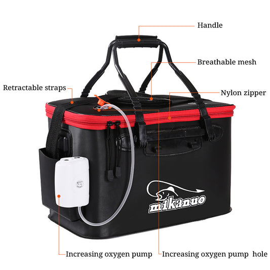 Buy EVA Portable Fishing Bag Live Fish Tank Bucket Tackle Storage