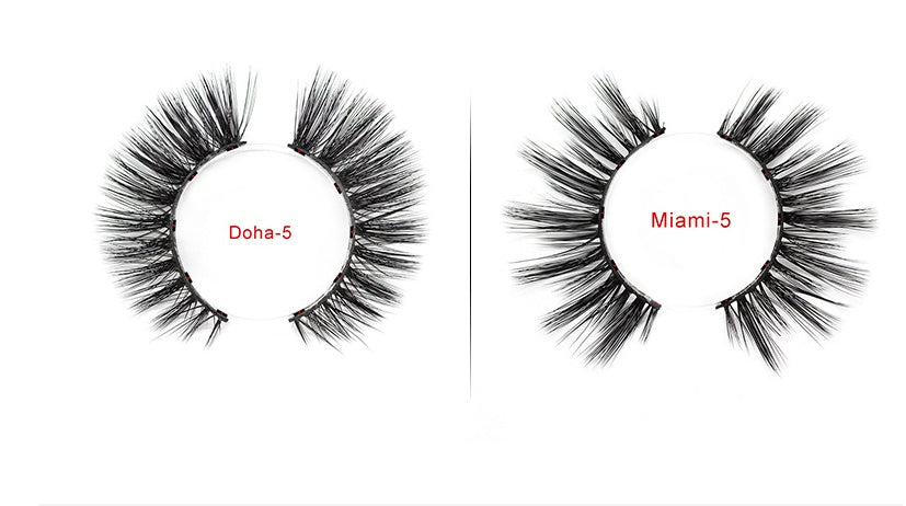 Magnetic Liquid Eyeliner with False Eyelashes and Tweezer
