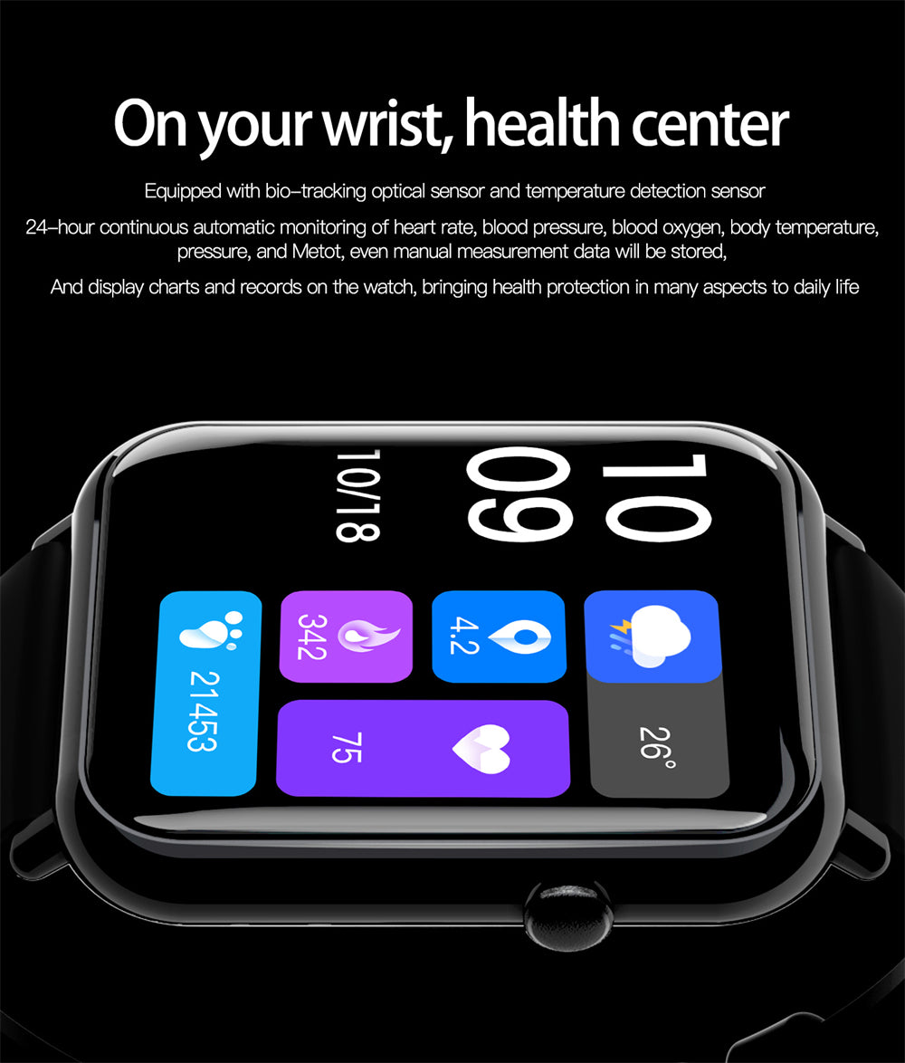 Smart Waterproof Watch – Stylish, Durable, and Functional