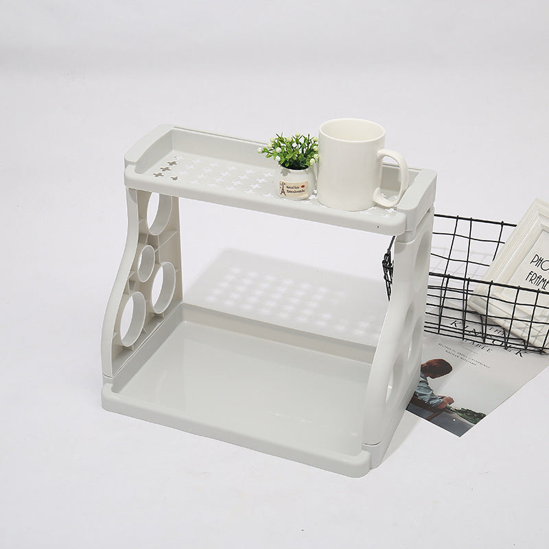 Kitchen Storage Shelving Multilayer Organizer for Supplies