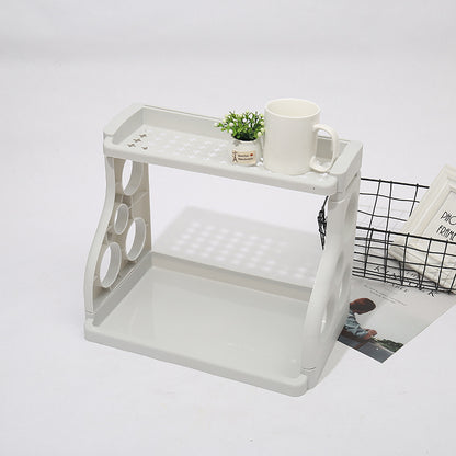 Kitchen Storage Shelving Multilayer Organizer for Supplies