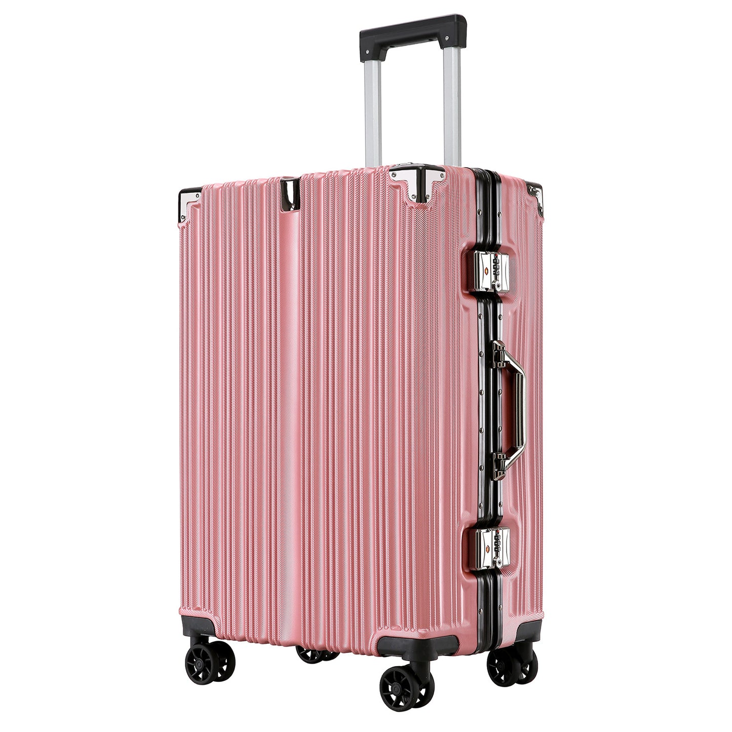 24 Inch Aluminum Frame Trolley Case Large Capacity Bag