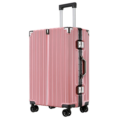 24 Inch Aluminum Frame Trolley Case Large Capacity Bag