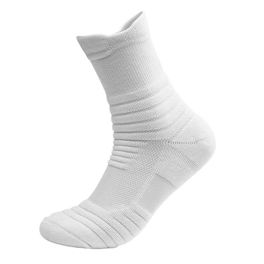 Terry Cushioned Basketball Sports Socks for Game Day Wear