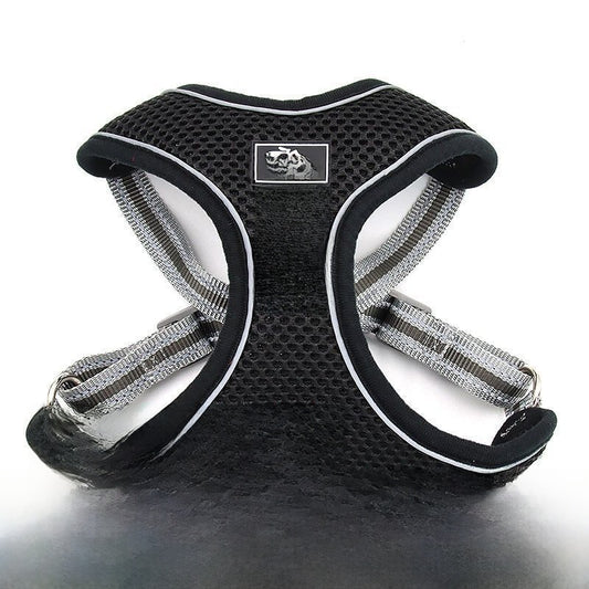 Adjustable Reflective Dog Harness and Leash Walking Fit Now