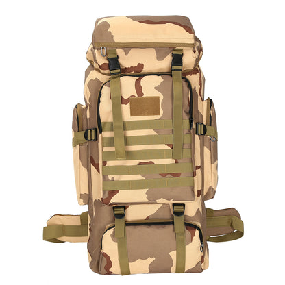 80L Tactical Multi-Function Outdoor Hiking Backpack